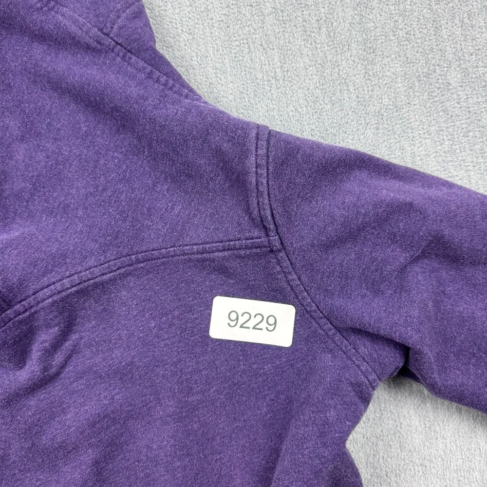 Lululemon Hoodie Womens 4 Purple Scuba Sweater‎ Pullover Fleece Athleisure Yoga